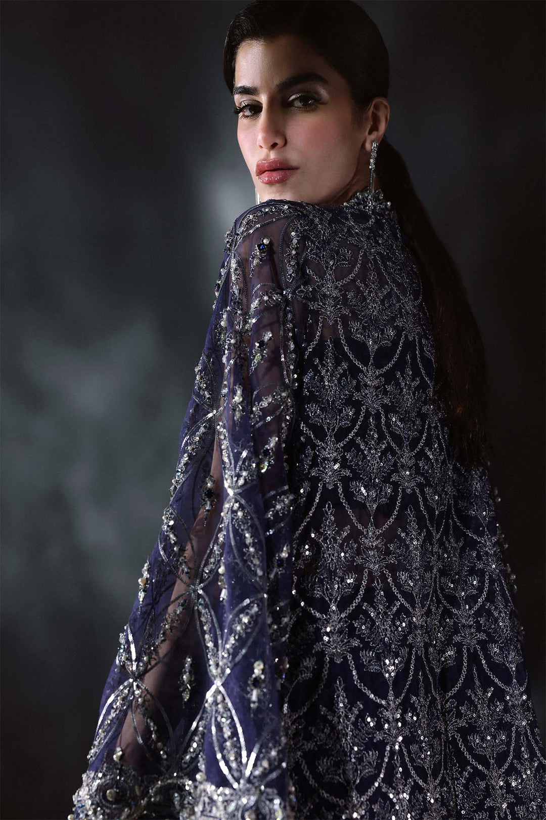Chateau DE Lumiere by Enzo RTW Hand work Organza 3 Piece Suit FIERTE Wedding Collection