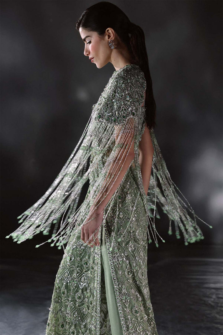 Chateau DE Lumiere by Enzo RTW Hand work Bareeze Net 3 Piece Suit ECLAT Wedding Collection