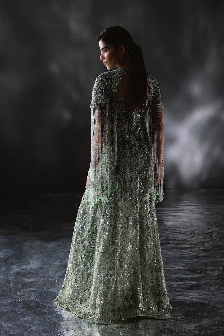 Chateau DE Lumiere by Enzo RTW Hand work Bareeze Net 3 Piece Suit ECLAT Wedding Collection