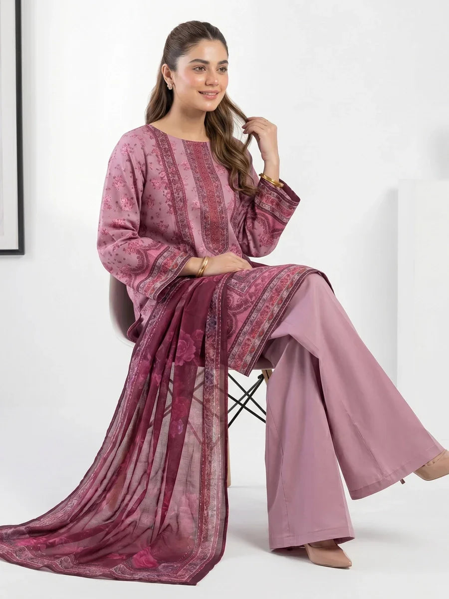 Salitex Unstitched Printed Lawn 3 Piece Suit SSW6U3P423 Summer Collection