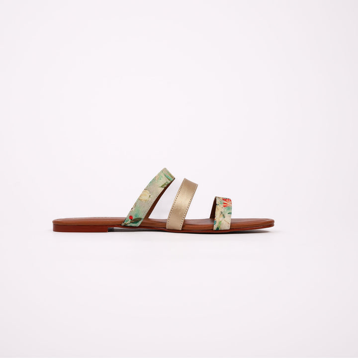 Canvas Gallery Footwear Casual 1 Piece BLOOM - GOLD