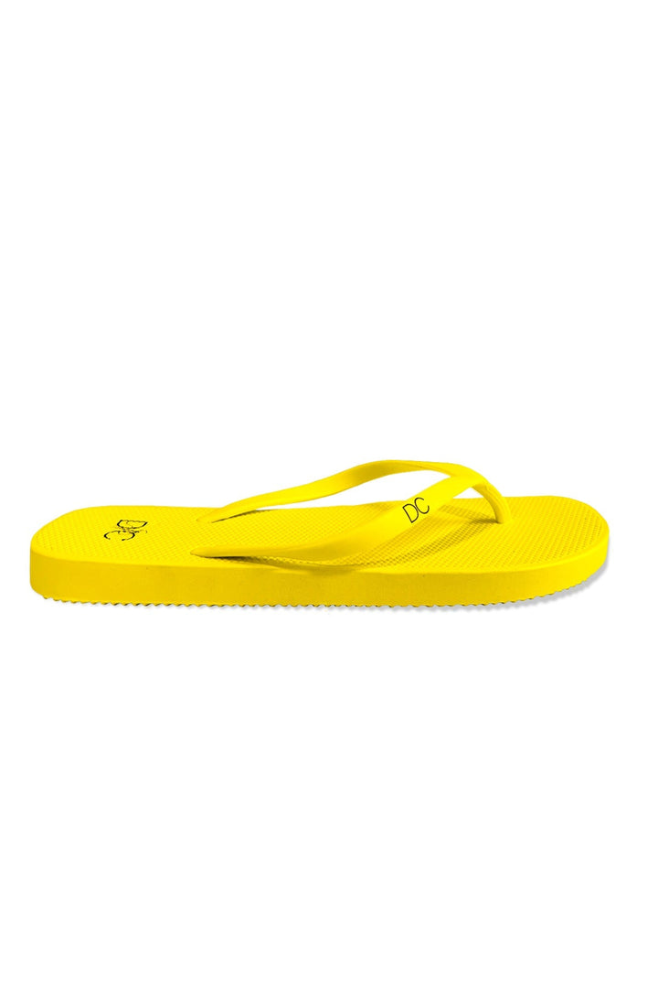 Divinely Crafted Women Flip Flops Yellow WR-YEL - Summer Collection