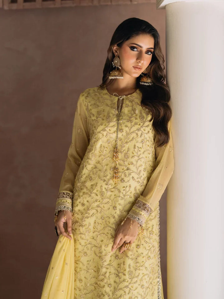 Salitex Unstitched Embroidered Chiffon 3 Piece Suit SUNS8CH520 Festive Collection