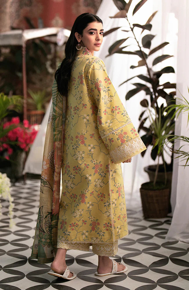 Afsanah by Seran Embroidered Lawn Suits Unstitched 3 Piece SRN24AF D-04 Nehan - Spring Summer Collection