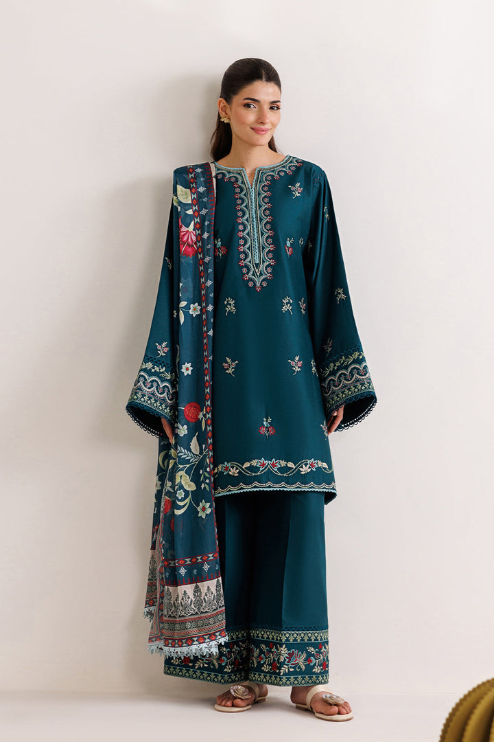 Mistfall by Panache Apparel RTW Embroidered Cotton 3 Piece Suit lunea Eid Collection