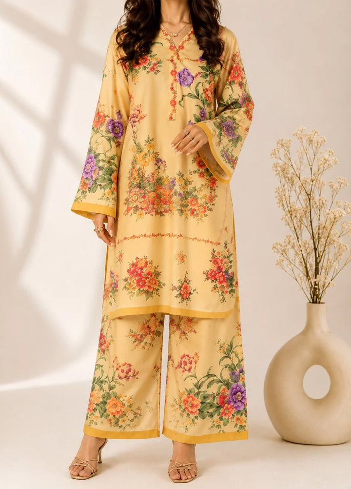 Saba Sumaiya Women RTW Printed Crepe Lawn 2 Piece Suit SS-78656 Whisteria - Casual Collection