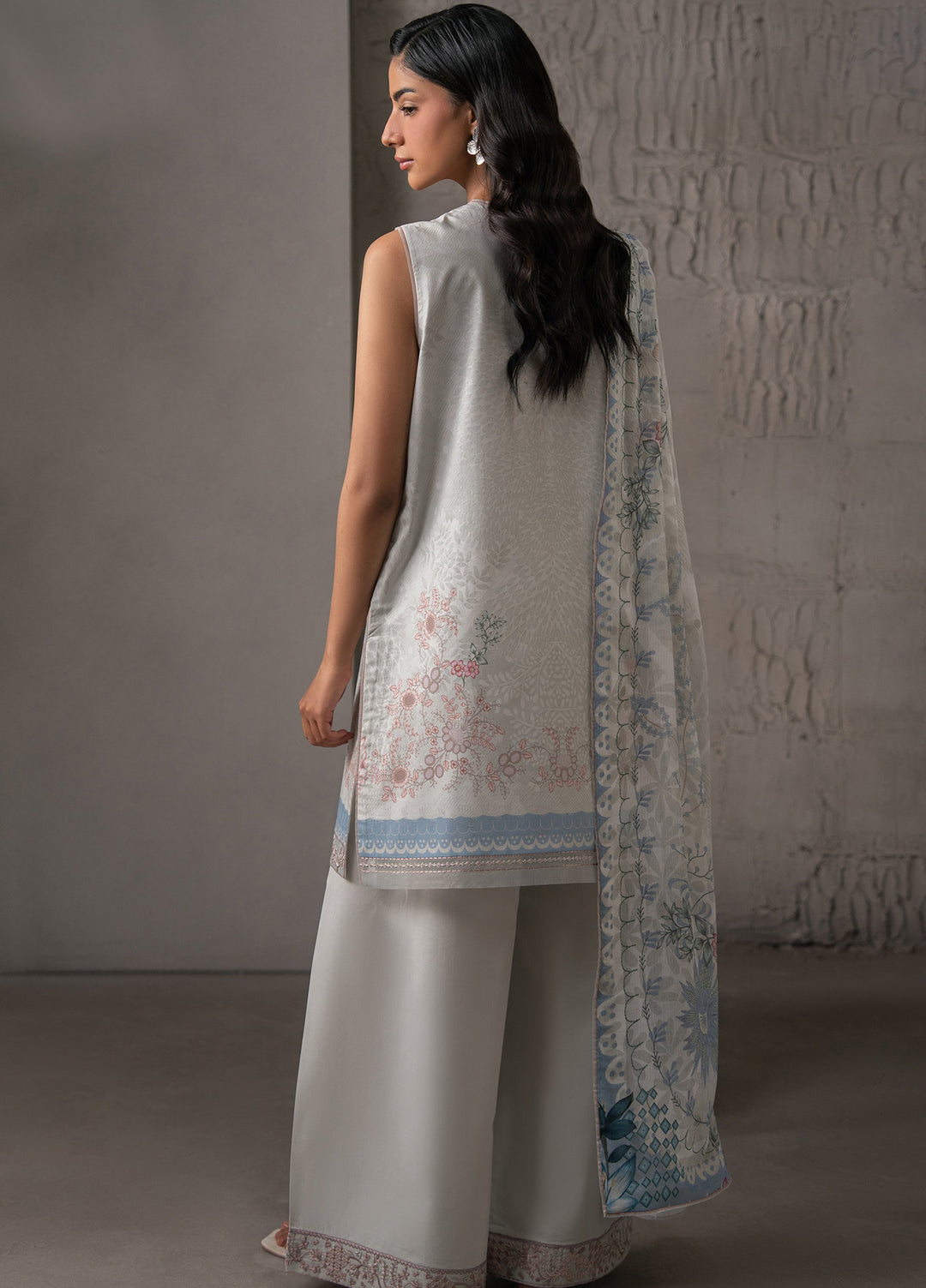 Selure by Seran Women Unstitched Printed Lawn 3 Piece Suit SN26ULS Avelore D-02 - Casual Collection