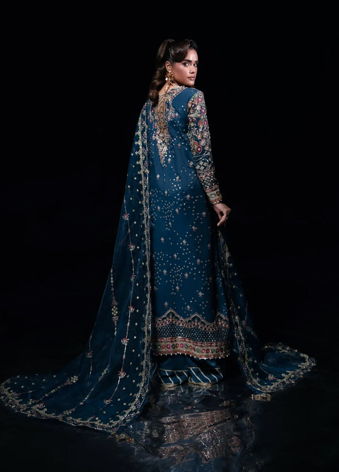 Florent Embroidered Raw Silk Suit Unstitched 3 Piece FL24R Dreamweave - Formal Collection