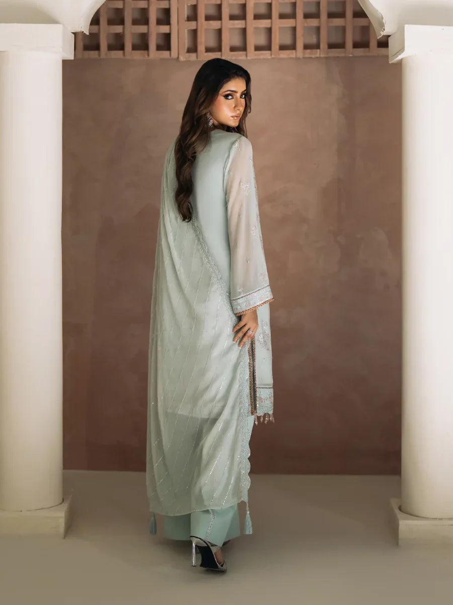 Salitex Unstitched Embroidered Chiffon 3 Piece Suit SUNS8CH516 Festive Collection