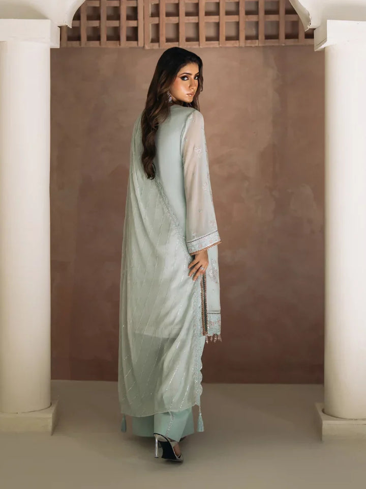 Salitex Unstitched Embroidered Chiffon 3 Piece Suit SUNS8CH516 Festive Collection