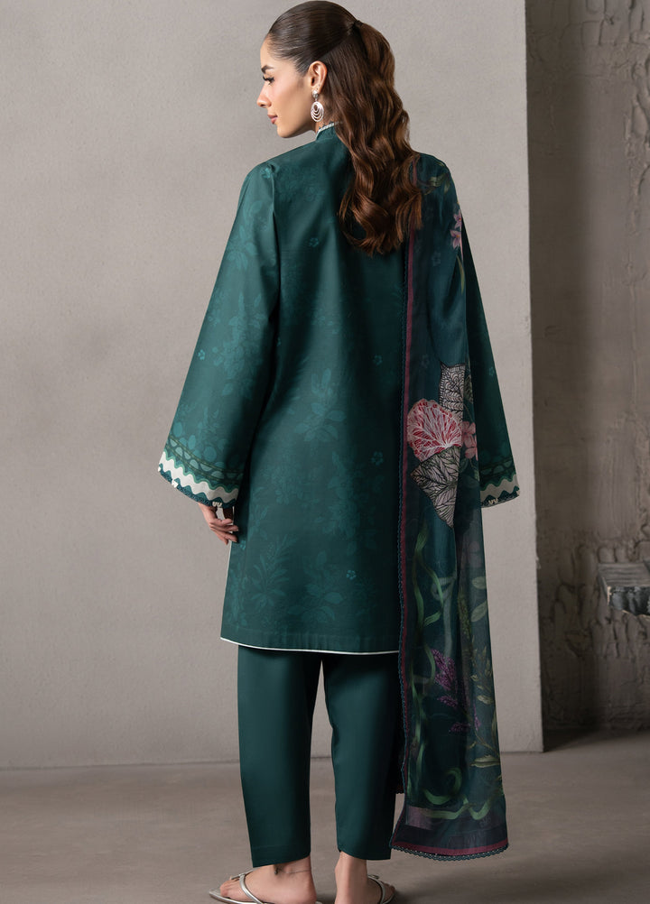 Selure by Seran Women Unstitched Embroidered Lawn 3 Piece Suit SN26ULS Verdelle D-01 - Casual Collection
