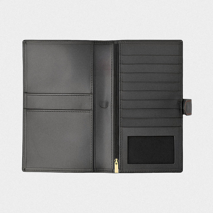 Lafanzo Unisex Leather Ashford Travel Wallet - Accessories Collection