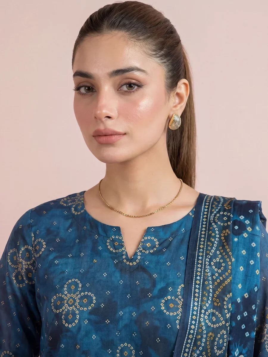 Salitex Women Unstitched Printed Lawn 3 Piece Suit SSW6U3P433 Casual Collection