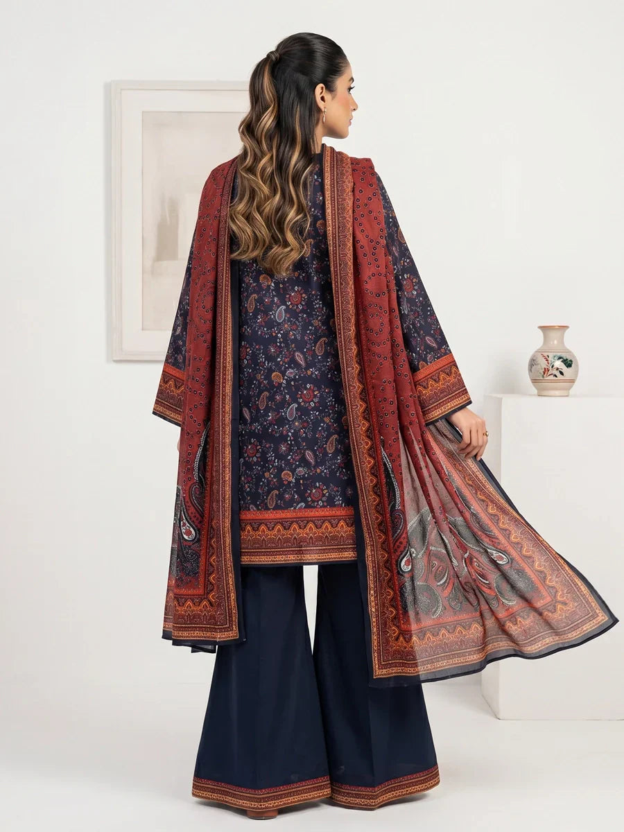 Salitex Unstitched Printed Lawn 3 Piece Suit SSW6U3P429 Summer Collection