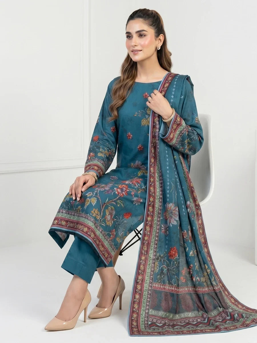 Salitex Unstitched Printed Lawn 3 Piece Suit SSW6U3P425 Summer Collection
