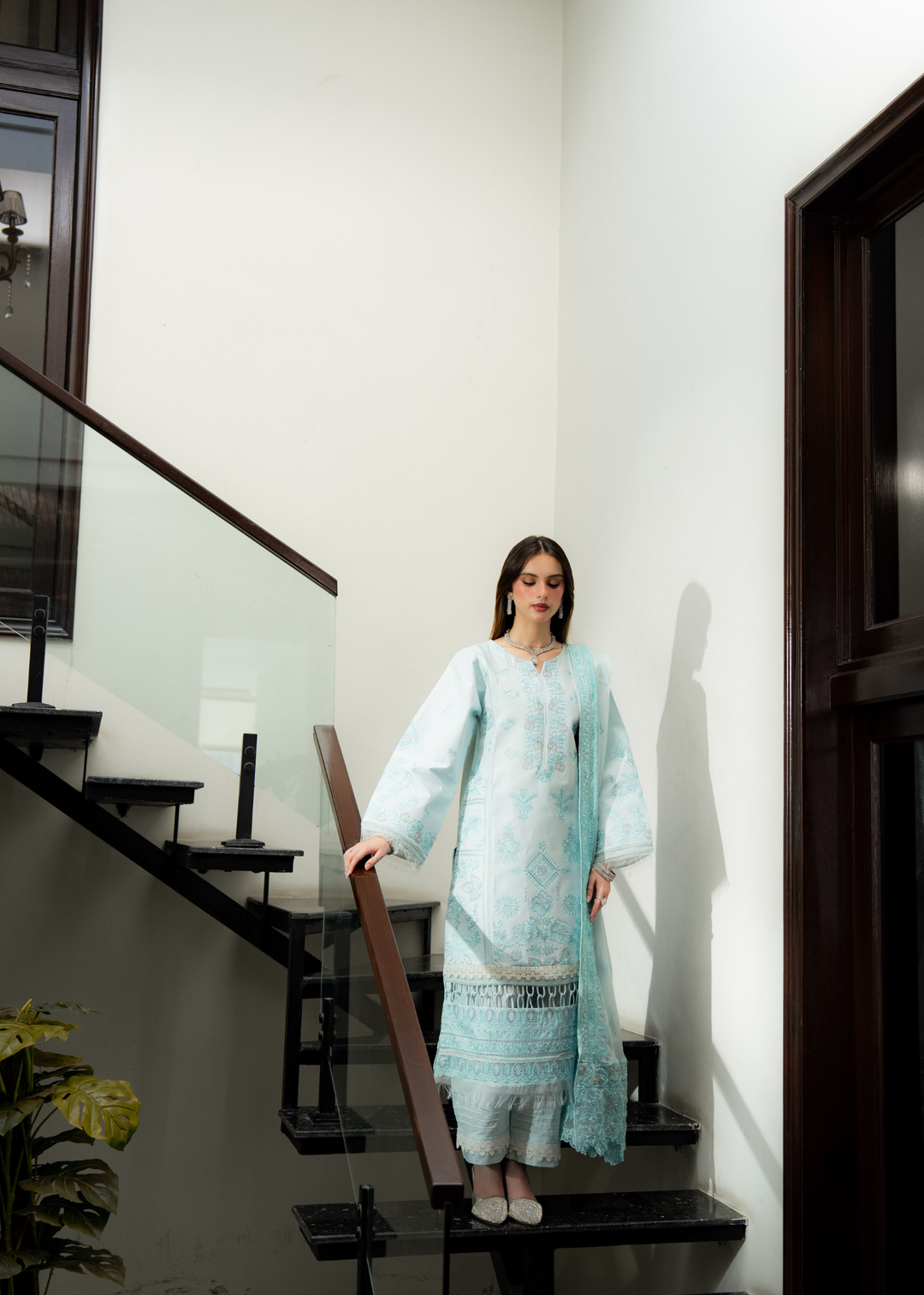 Aria By Meerak RTW Embroidered Lawn 3 Piece Suit Evren Festive Collection