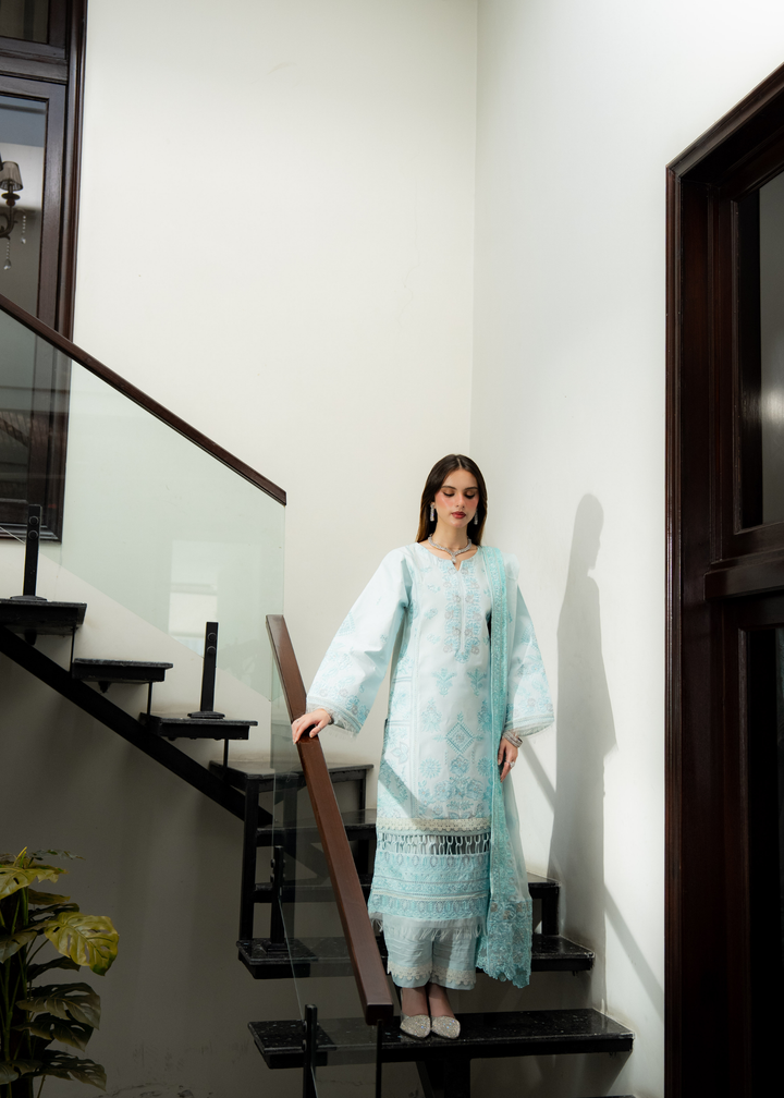 Aria By Meerak RTW Embroidered Lawn 3 Piece Suit Evren Festive Collection
