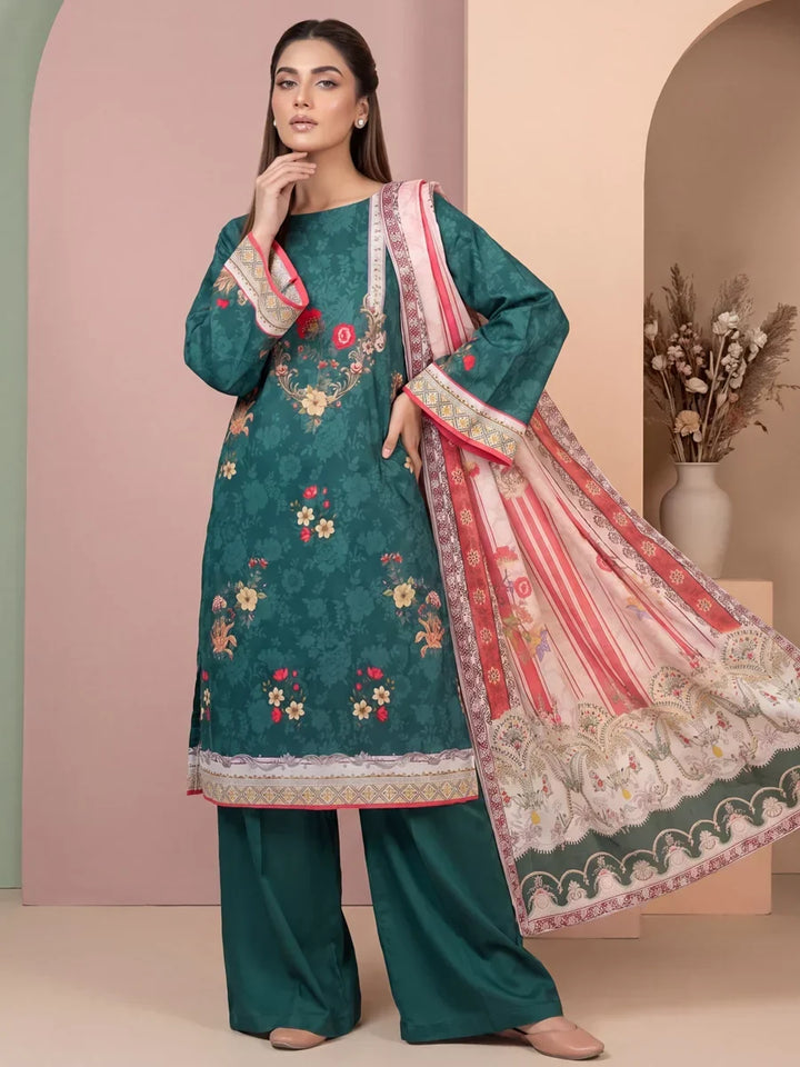 Salitex Women Unstitched Printed Lawn 3 Piece Suit SSW8U3P443 Casual Collection