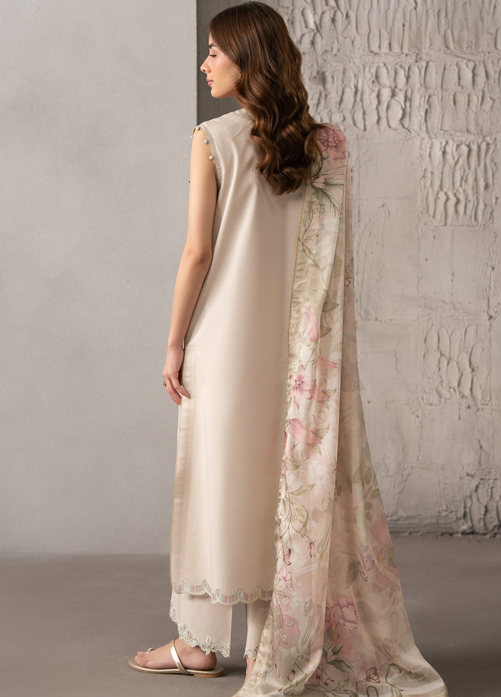 Selure by Seran Women Unstitched Embroidered Lawn 3 Piece Suit SN26ULS Eloise D-10 - Casual Collection
