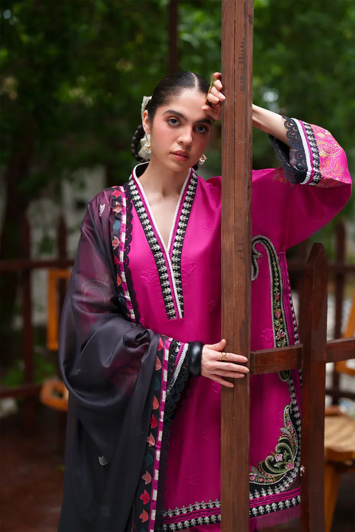Laanem by Saira Rizwan Unstitched Embroidered Lawn 3 Piece Suit SR26ULL AMARA-А - Summer Collection