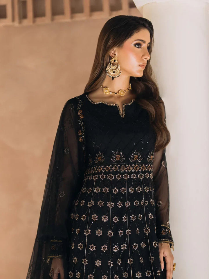 Salitex Unstitched Embroidered Chiffon 3 Piece Suit SUNS8CH521 Festive Collection