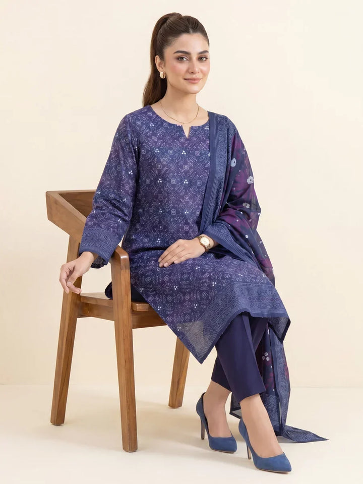 Salitex Women Unstitched Printed Lawn 3 Piece Suit SSW6U3P430 Casual Collection