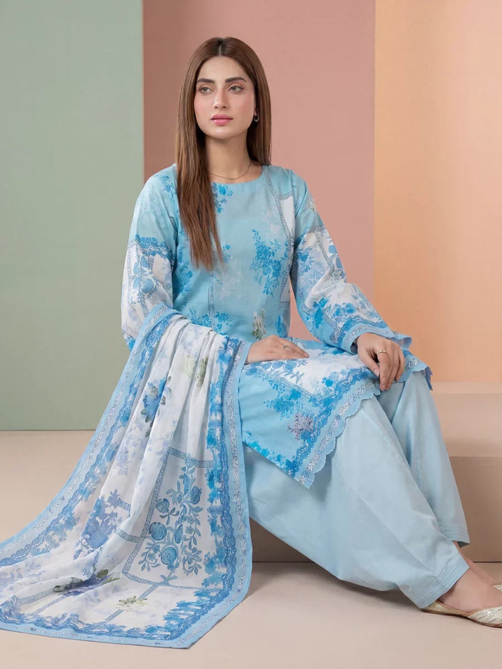 Salitex Women Unstitched Printed Lawn 3 Piece Suit SSW8U3P449 Casual Collection