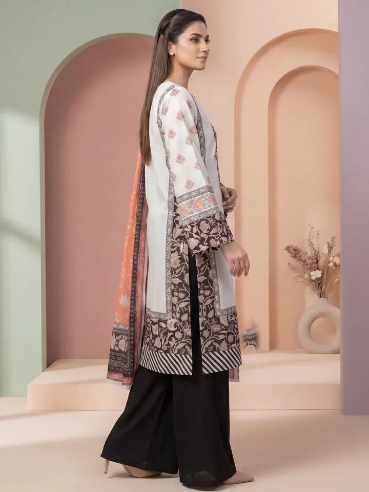 Salitex Women Unstitched Printed Lawn 3 Piece Suit SSW8U3P442 Casual Collection