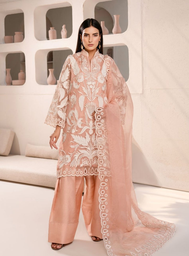 Irtiqa by Anayra Amal RTW Embroidered Organza 3 Piece Suit Afsaneh Festive Collection