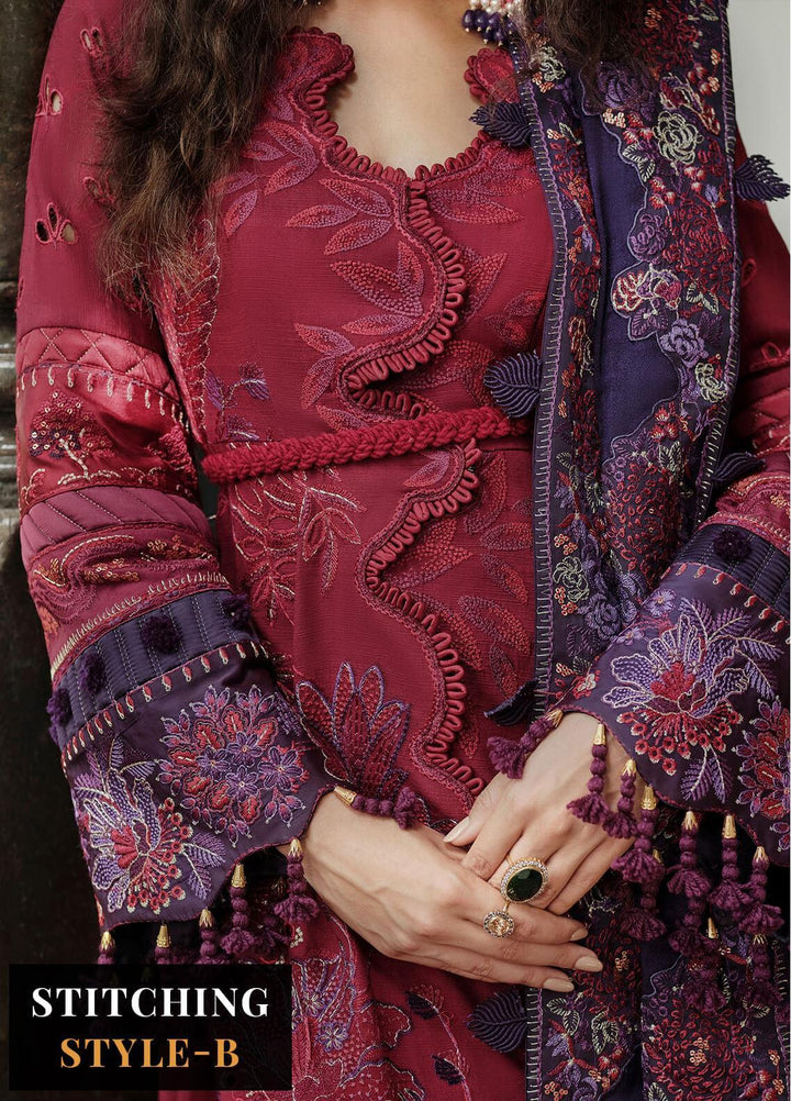 Danayah By Republic Womenswear Embroidered  Suits Unstitched 3 Piece RW22D DU-07 - Winter Collection