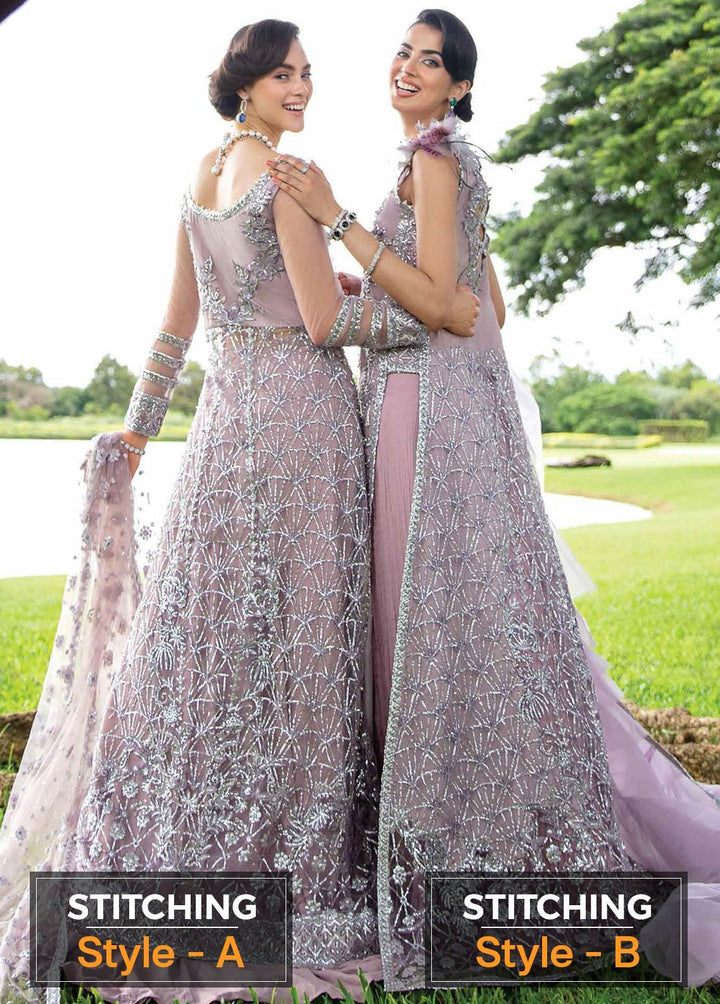 Serendipity by Mushq Embroidered Net Suits Unstitched 4 Piece MQ22S TDL22-03 Claire - Luxury Wedding Collection