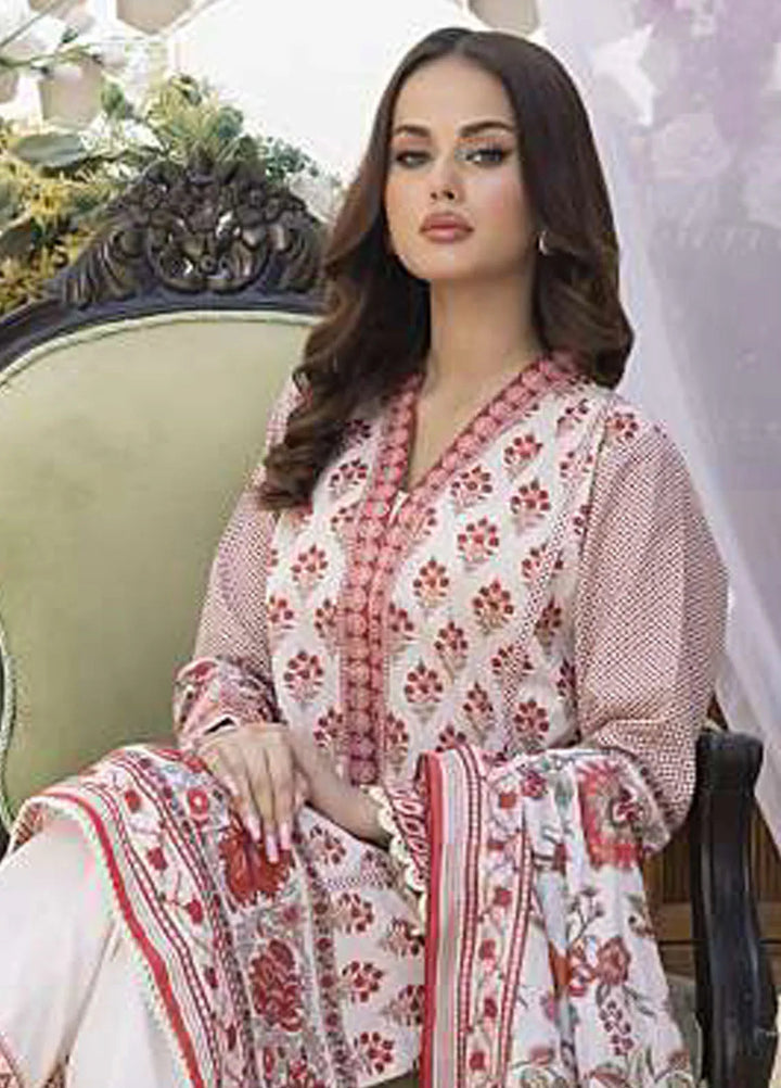 Sasha by Al Dawood Textiles Printed Lawn Suits Unstitched 3 Piece ADT24S AD-01 - Summer Collection