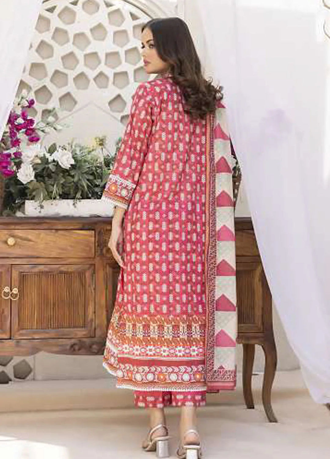 Sasha by Al Dawood Textiles Printed Lawn Suits Unstitched 3 Piece ADT24S AD-02 - Summer Collection