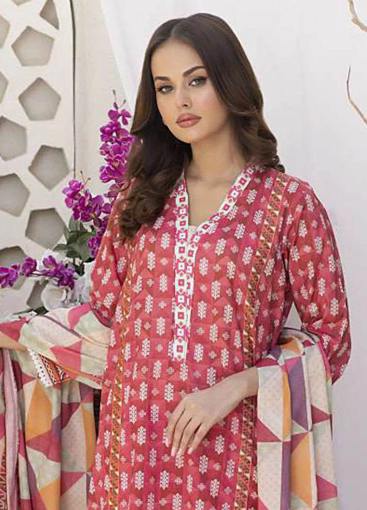 Sasha by Al Dawood Textiles Printed Lawn Suits Unstitched 3 Piece ADT24S AD-02 - Summer Collection