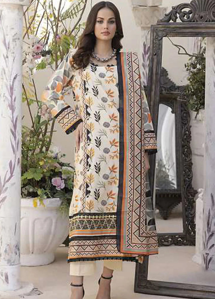 Sasha by Al Dawood Textiles Printed Lawn Suits Unstitched 3 Piece ADT24S AD-03 - Summer Collection