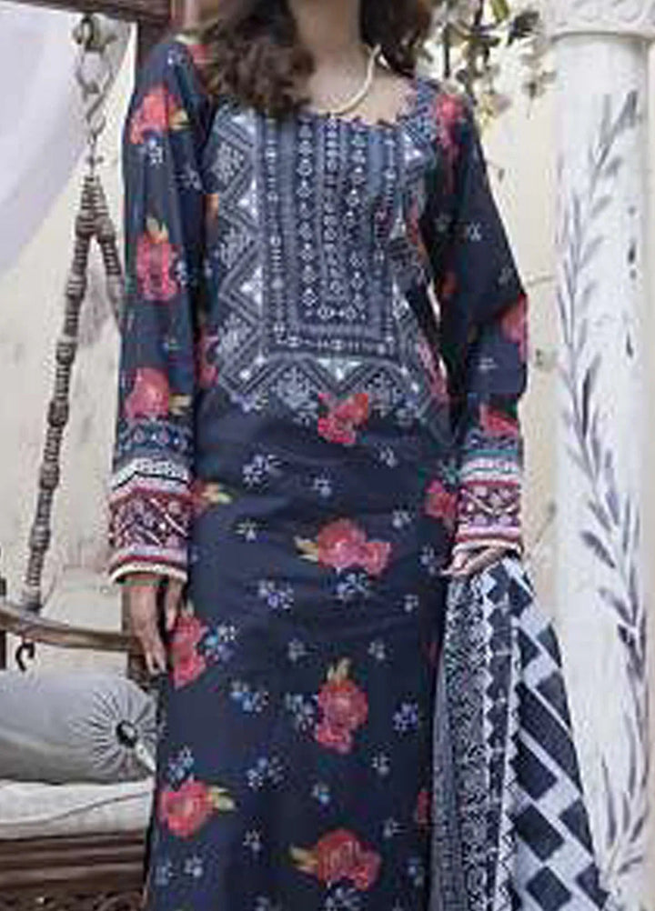 Sasha by Al Dawood Textiles Printed Lawn Suits Unstitched 3 Piece ADT24S AD-05 - Summer Collection