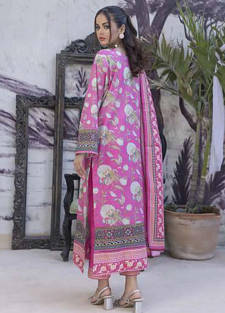 Sasha by Al Dawood Textiles Printed Lawn Suits Unstitched 3 Piece ADT24S AD-06 - Summer Collection