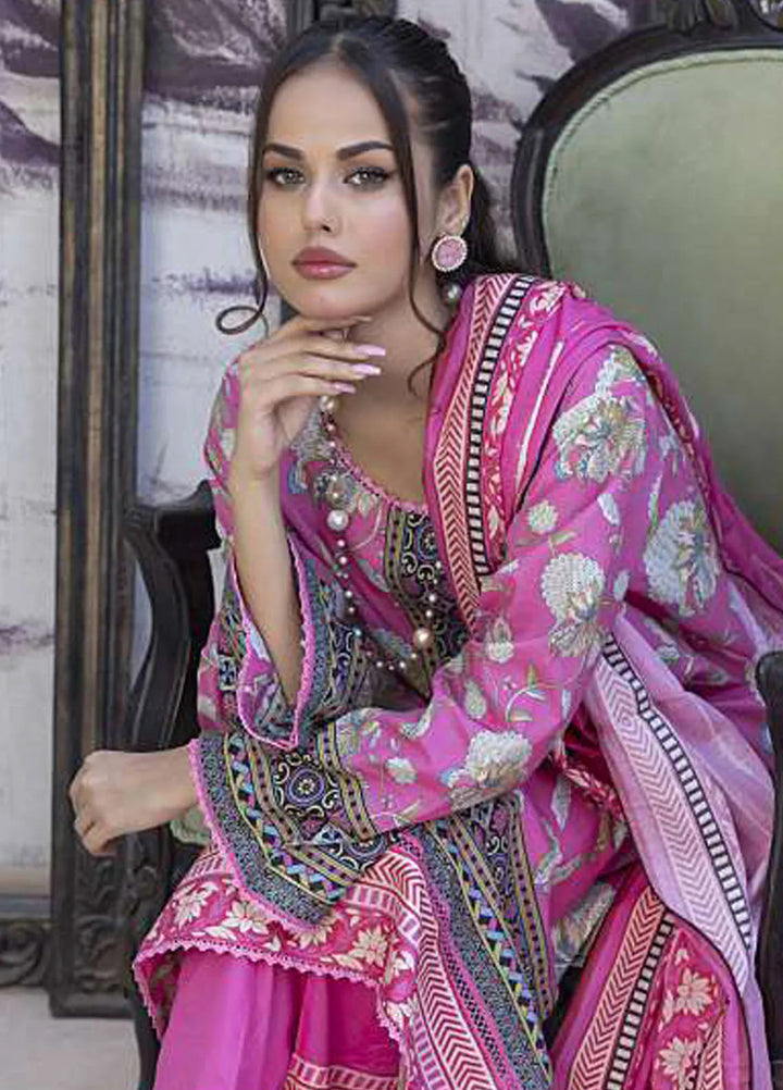 Sasha by Al Dawood Textiles Printed Lawn Suits Unstitched 3 Piece ADT24S AD-06 - Summer Collection