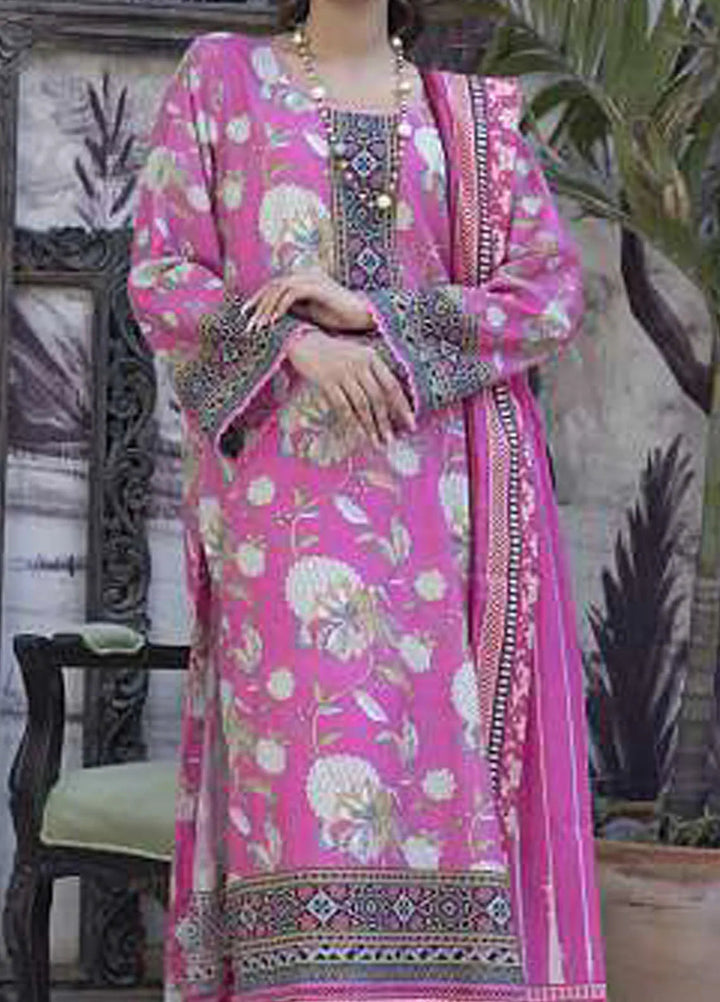 Sasha by Al Dawood Textiles Printed Lawn Suits Unstitched 3 Piece ADT24S AD-06 - Summer Collection
