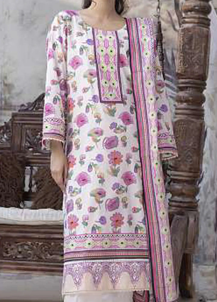 Sasha by Al Dawood Textiles Printed Lawn Suits Unstitched 3 Piece ADT24S AD-09 - Summer Collection