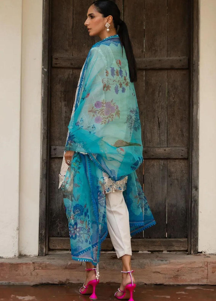 Muzlin By Sana Safinaz Embroidered Woven Suits Unstitched 3 Piece SS23MZ 6A - Summer Collection