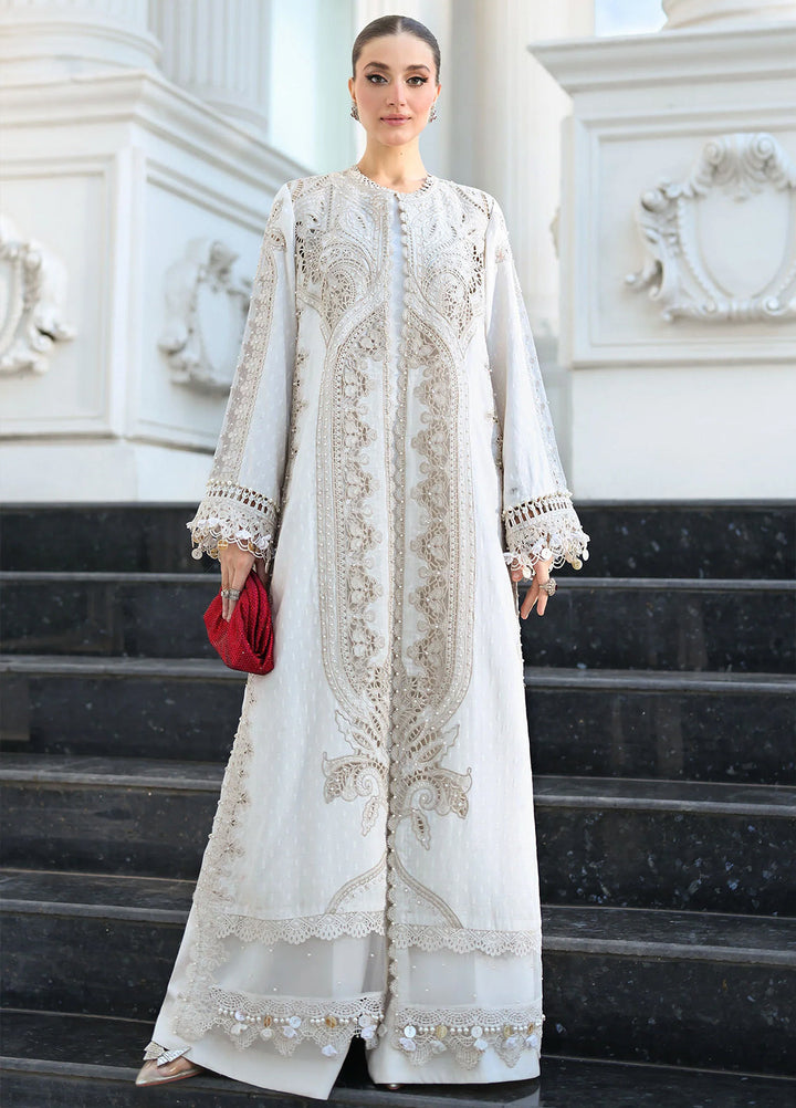 Maria B Unstitched Embroidered Lawn 3 Piece Suit MB26ULE D1 - Eid Collection