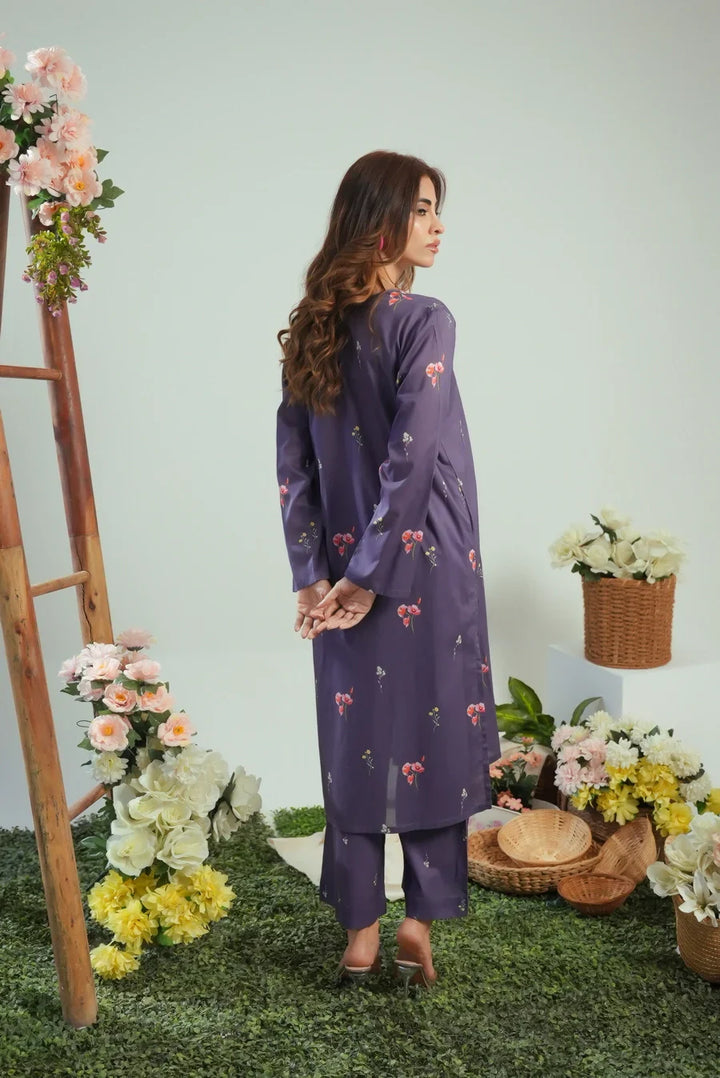 Dhaga Women Pret Printed 2 Piece Lawn Matching Separate FW24DSP0045 - Summer Collection