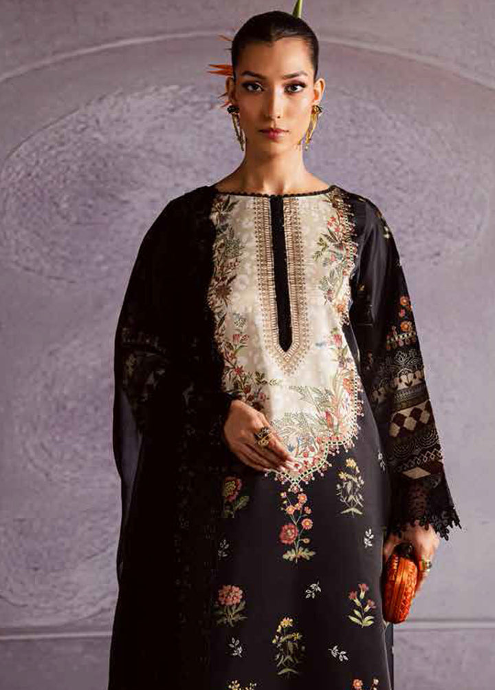 The Silk by Nureh Embroidered Silk Suits Unstitched 3 Piece NU25SU S-31 - Festive Collection