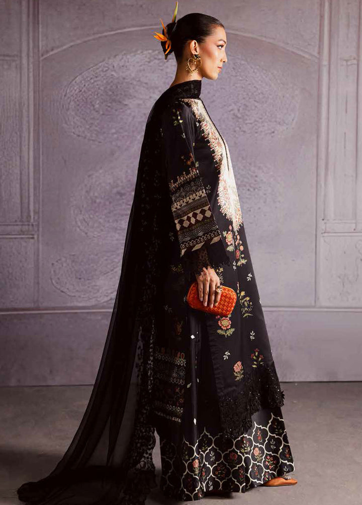 The Silk by Nureh Embroidered Silk Suits Unstitched 3 Piece NU25SU S-31 - Festive Collection