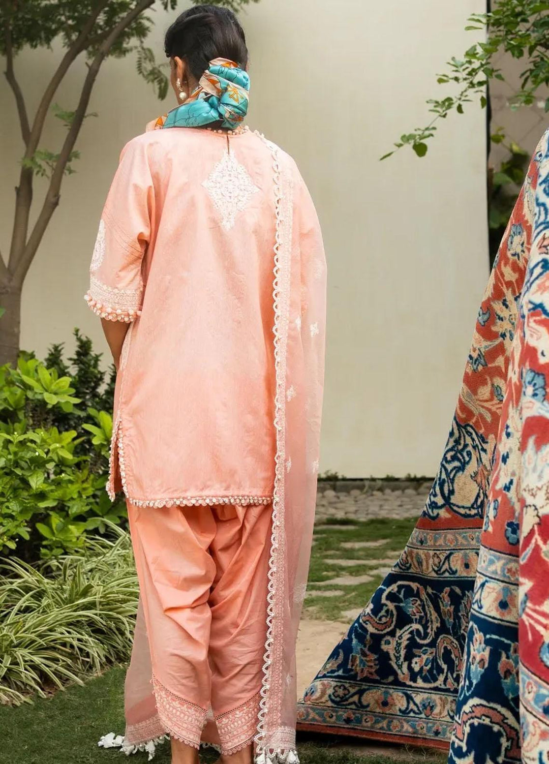 Muzlin By Sana Safinaz Embroidered Chambray Suits Unstitched 3 Piece SS23MZ 5A - Summer Collection