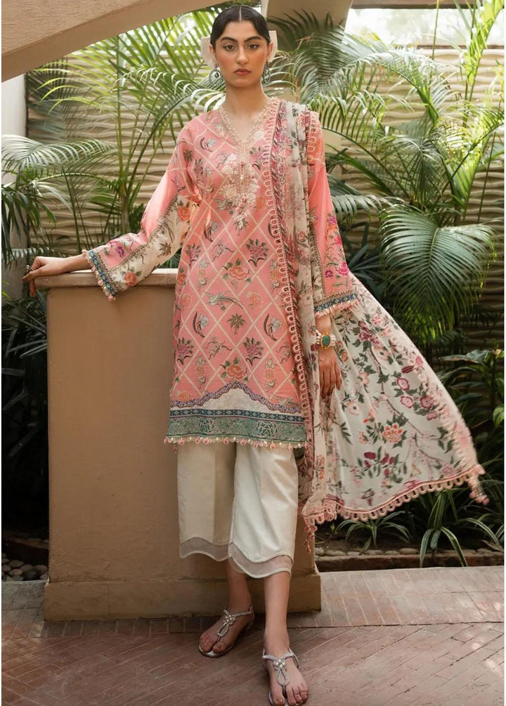 Muzlin By Sana Safinaz Embroidered Lawn Suits Unstitched 3 Piece SS23MZ 4B - Summer Collection
