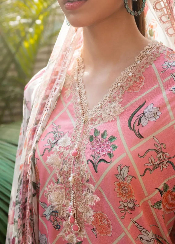 Muzlin By Sana Safinaz Embroidered Lawn Suits Unstitched 3 Piece SS23MZ 4B - Summer Collection