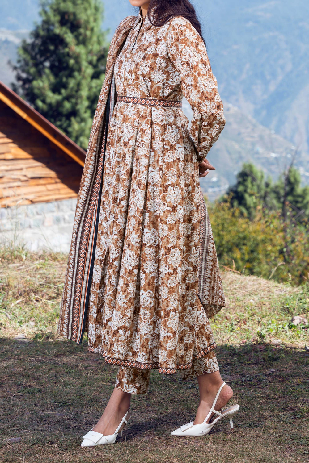 Narmin by Narkin's Unstitched Printed Khaddar 3 Piece Suit NN26UK NUWKDP-3135 - Casual Collection