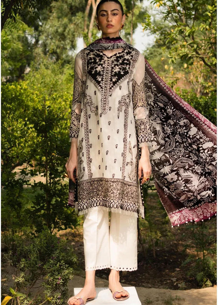 Muzlin By Sana Safinaz Embroidered Woven Suits Unstitched 3 Piece SS23MZ 3B - Summer Collection